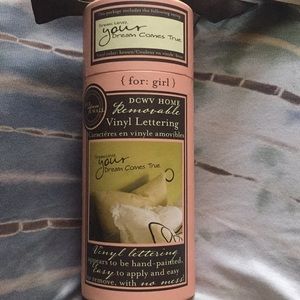 Vinyl Lettering Wall Art